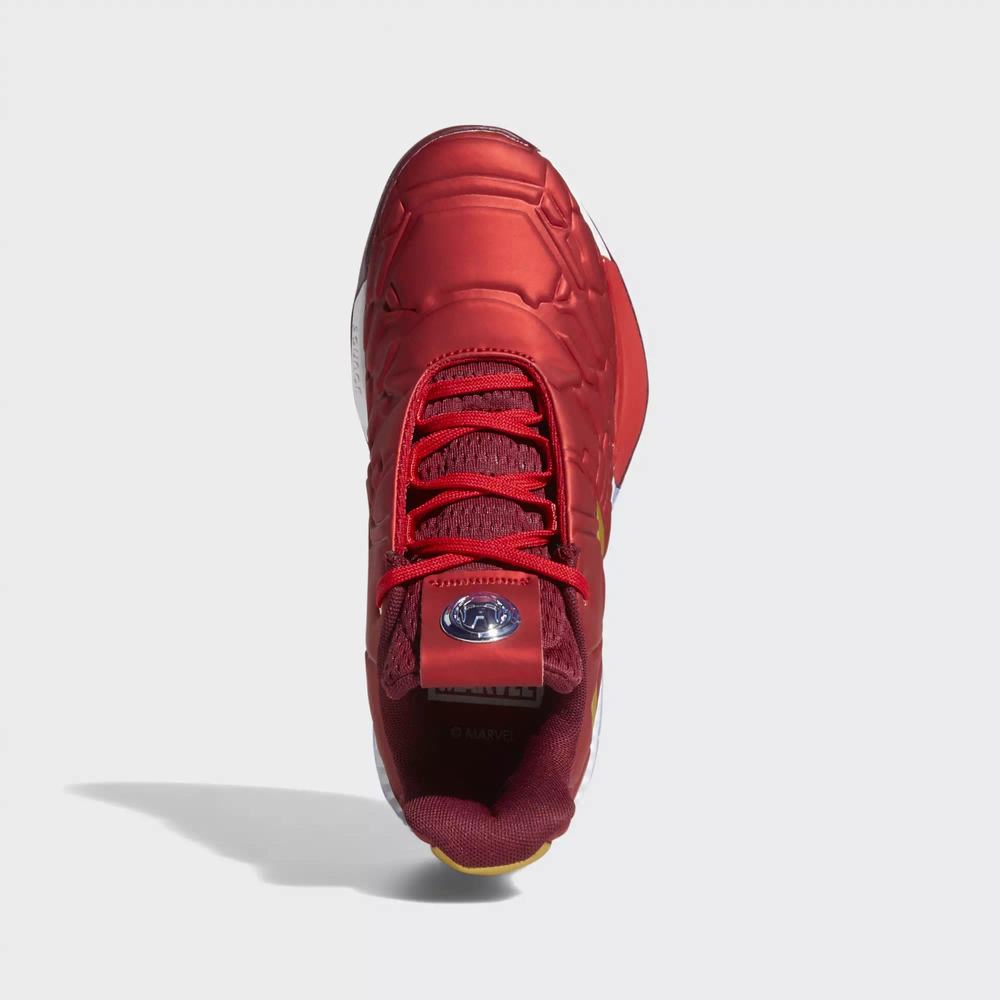 Adidas Marvel’s Iron Man | Harden Vol 3 Tenis De Basketball Rojos Para Niño (MX-83606)
